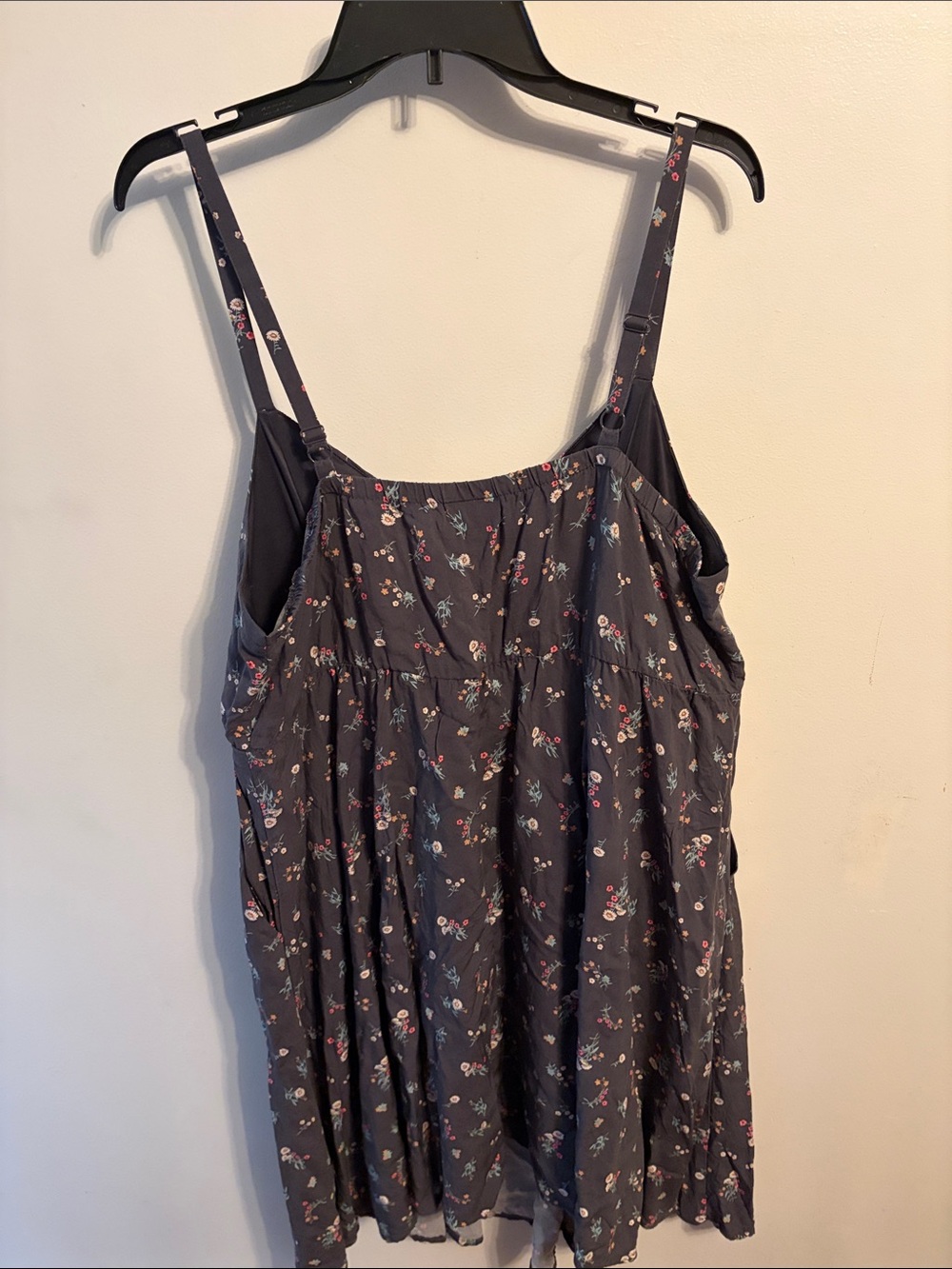 Bundle—Torrid Floral Skater Dresses in Mint and Charcoal - Picture 9 of 9